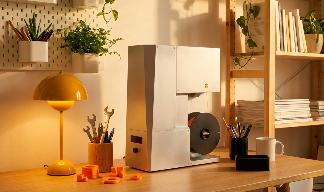 Loop Filament l00p – the world’s first desktop 3d print recycler – LOOP